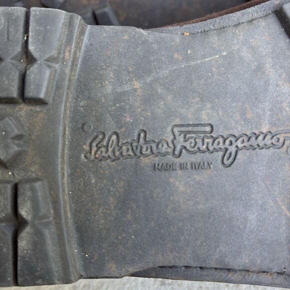 Ferragamo Gancini bit suede loafers main image 4